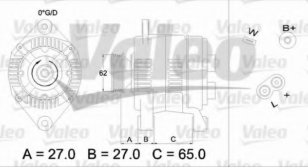 VALEO 436280 Alternator